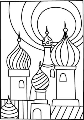 Saint Petersbourg - Coloriages divers - Coloriages - 10doigts.fr